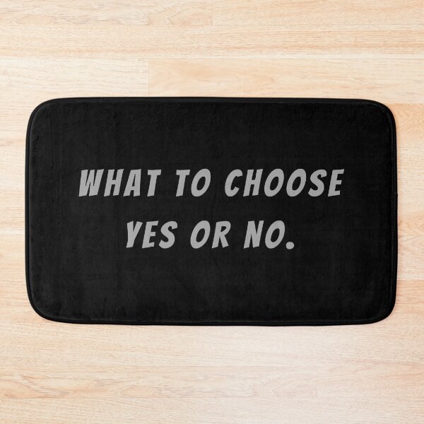 Item preview, What To Choose Yes Or No. - Small Subtitle Version designed and sold by SN-MI.