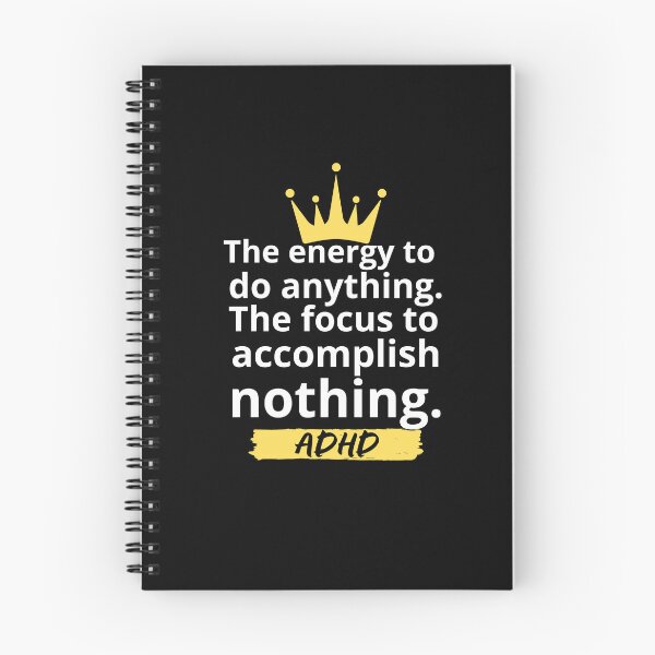 Item preview, ADHD Quote designed and sold by BuraxisQuotes.