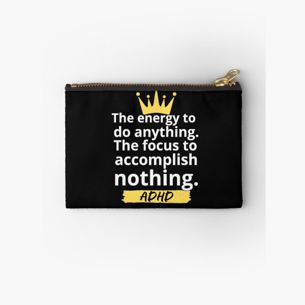 Item preview, ADHD Quote designed and sold by BuraxisQuotes.