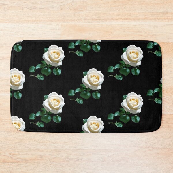 Item preview, Beautiful white rose flower artwork designed and sold by gramizzia.