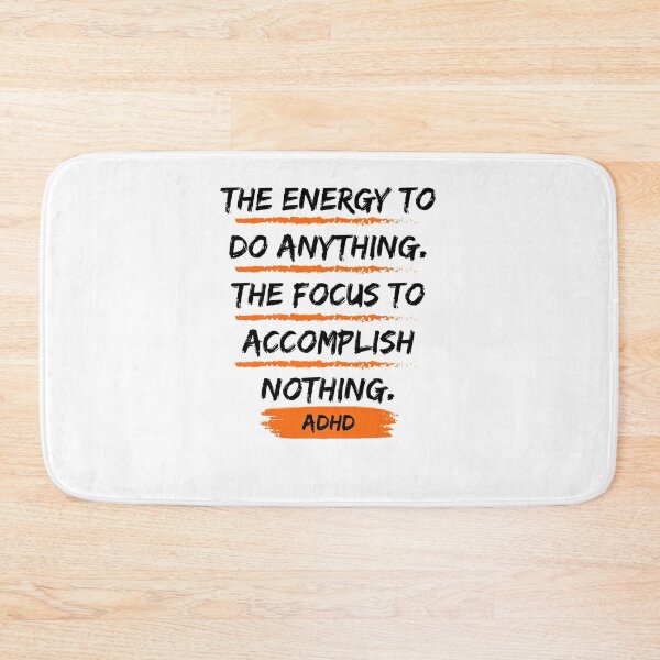Item preview, ADHD Joke designed and sold by BuraxisQuotes.