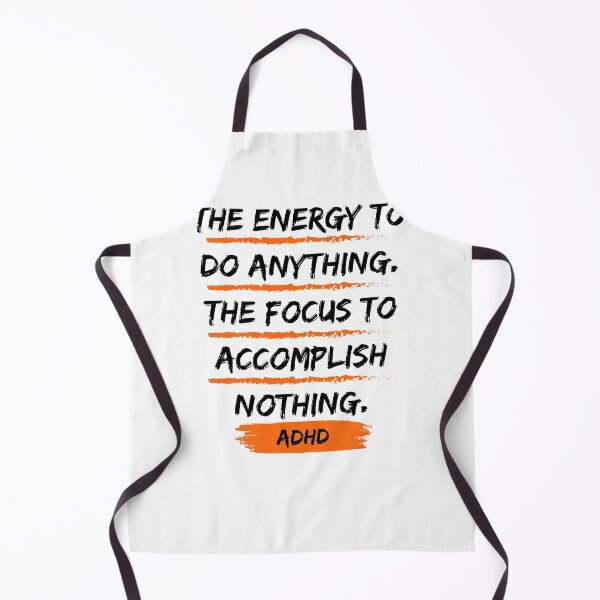Item preview, ADHD Joke designed and sold by BuraxisQuotes.