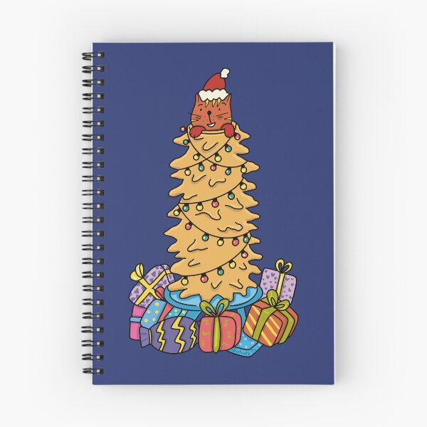 Item preview, Christmas cat and a spit cake designed and sold by Chestnut and Pie.
