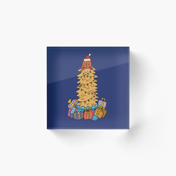Item preview, Christmas cat and a spit cake designed and sold by Chestnut and Pie.