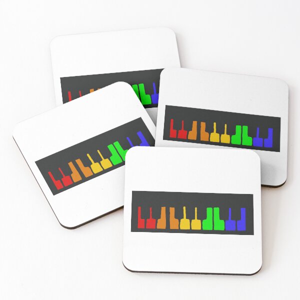 Item preview, Rainbow Piano designed and sold by ThePureAudacity.