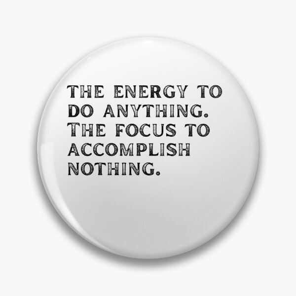 Item preview, ADHD Quote designed and sold by BuraxisQuotes.