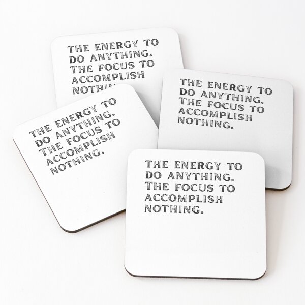 Item preview, ADHD Quote designed and sold by BuraxisQuotes.