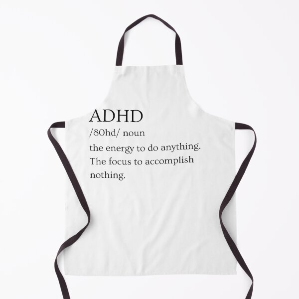 Item preview, ADHD Joke designed and sold by BuraxisQuotes.
