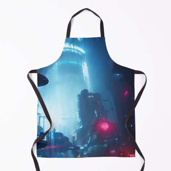 Item preview, Lost Future City At Night designed and sold by ArtificialCraft.