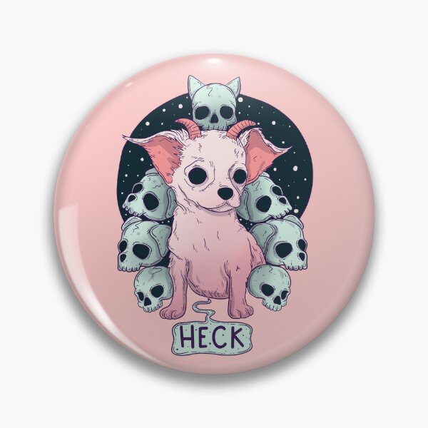 Item preview, Heck yeah little demon dog designed and sold by Jess.a.creates.