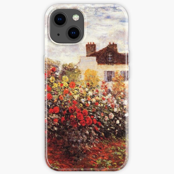 Der Garten des Künstlers in Argenteuil - Claude Monet iPhone Flexible Hülle
