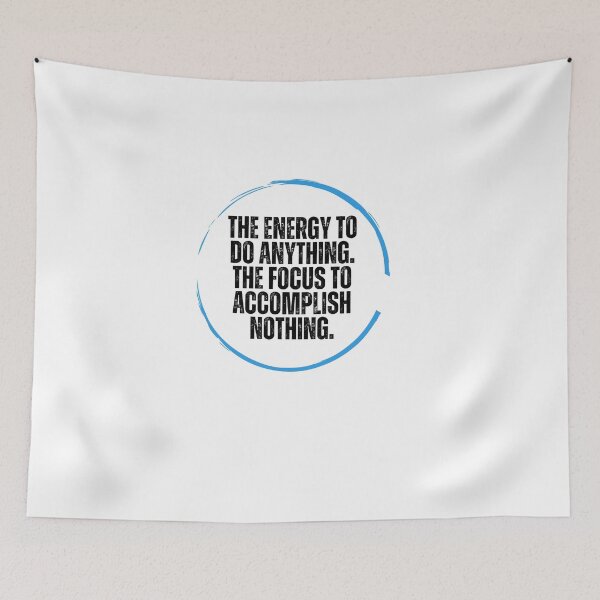 Item preview, ADHD Joke designed and sold by BuraxisQuotes.
