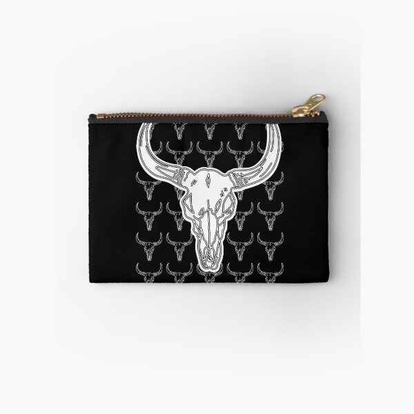 Item preview, Cow Skull Western Graphic Pattern designed and sold by artfulnotebook.