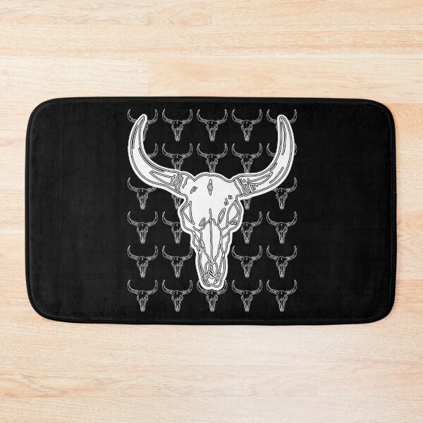 Item preview, Cow Skull Western Graphic Pattern designed and sold by artfulnotebook.
