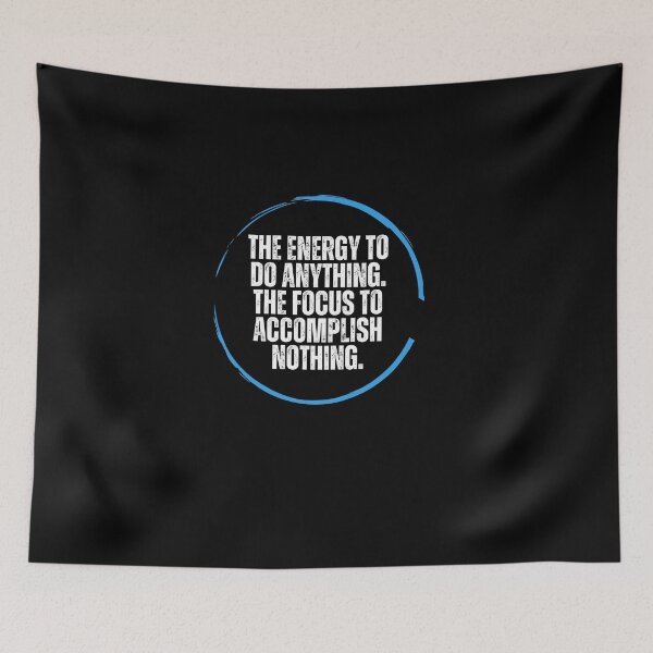 Item preview, ADHD Quote designed and sold by BuraxisQuotes.