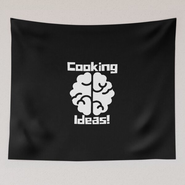 Item preview, Cooking Ideas! - Black and White - K367 -  designed and sold by K367.