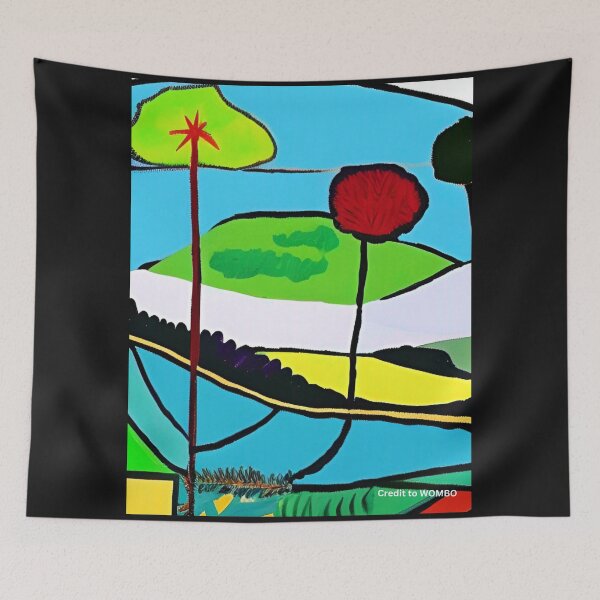 Item preview, Colorful landscape wall art as prints, on canvas, or large posters (many print size options). Matisse style. Wall art decor for your home.   designed and sold by JoelsCorner.