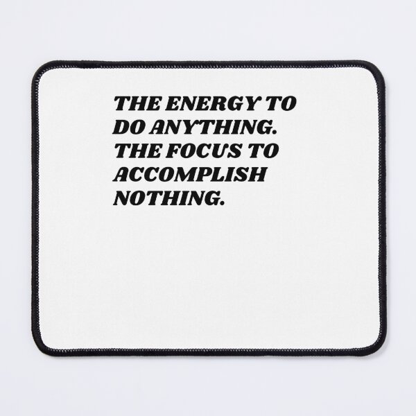 Item preview, ADHD Joke designed and sold by BuraxisQuotes.