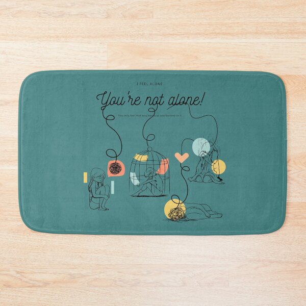 Item preview, You're not alone! designed and sold by SeekingMeaning.