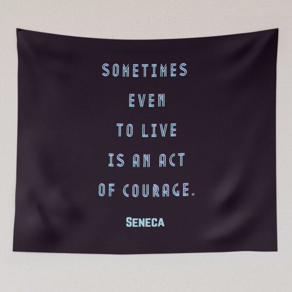 Item preview, Seneca quote designed and sold by artbleed.