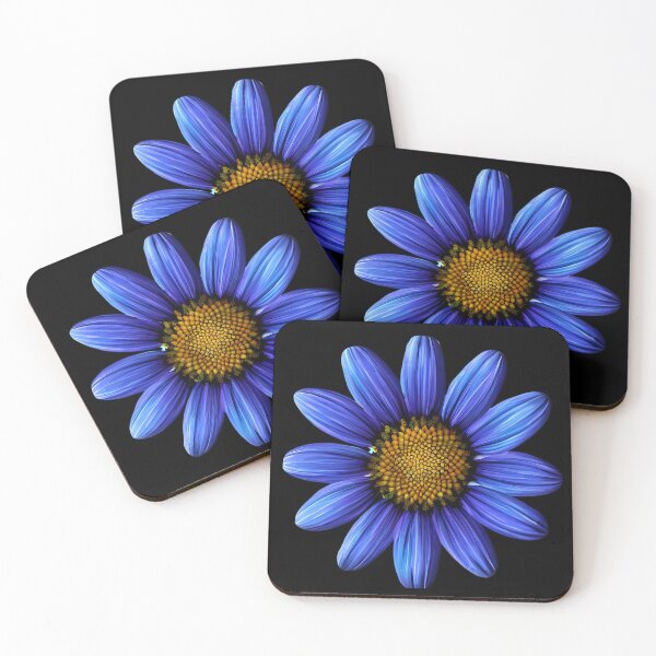 Item preview, Blue Daisies, daisy pattern artwork designed and sold by gramizzia.
