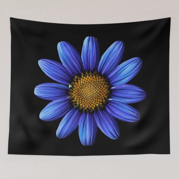 Item preview, Blue Daisies, daisy pattern artwork designed and sold by gramizzia.