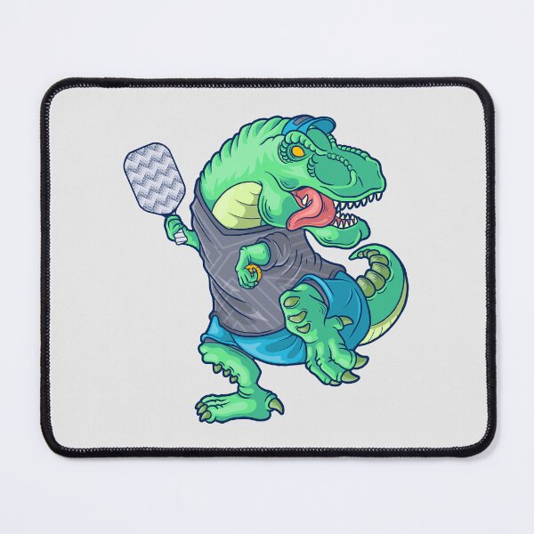 Item preview, Pickleball Saurus T Rex Dinosaur with Pickleball Paddle Dinking Problem Pickleball Humor Apparel designed and sold by grinta2021.