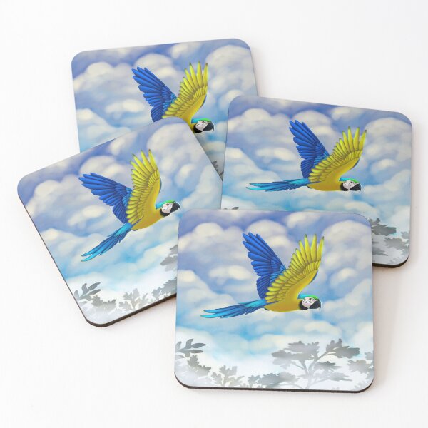 Item preview, Blue and Yellow Macaw designed and sold by JeMiChi Art.