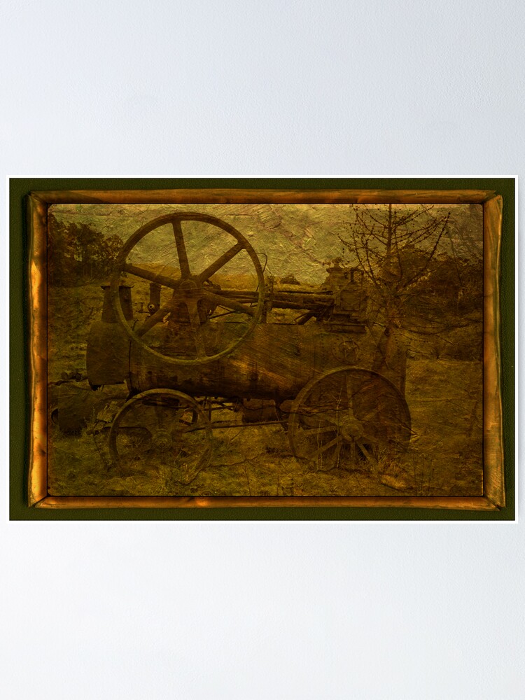 Alternate view of Steam Tractor Poster