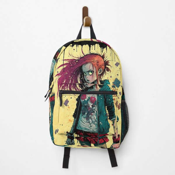 Item preview, Pink Hair Punk Rock Schoolgirl Comic Art #12 designed and sold by Unicorn Trainwreck.