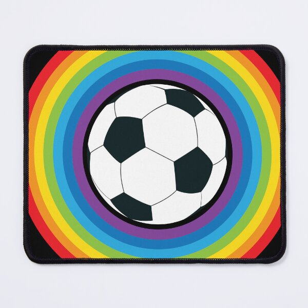 Item preview, Grant Wahl Pride | Grant Wahl Rainbow Soccer / Football | Rainbow circle with Soccer ball designed and sold by Teeter-Totter.