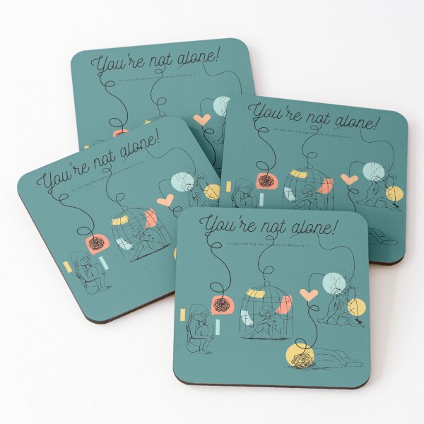 Item preview, You're not alone! designed and sold by SeekingMeaning.