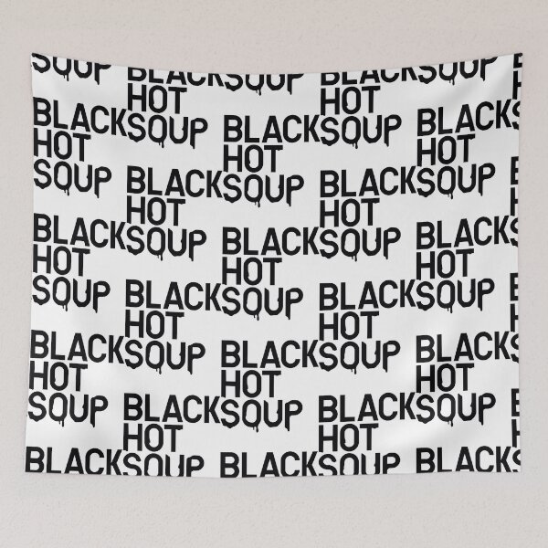 Item preview, Black Hot Soup Active designed and sold by LiveyMelody.