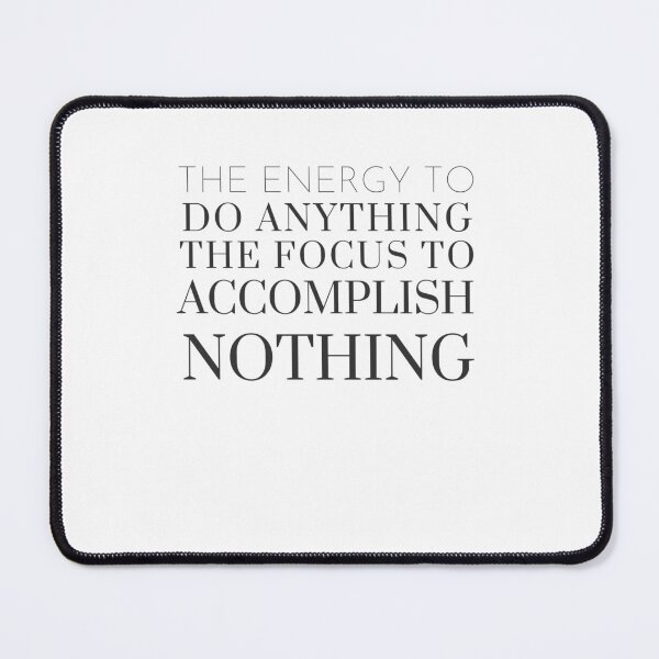Item preview, ADHD Joke designed and sold by BuraxisQuotes.