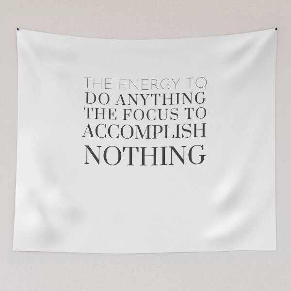 Item preview, ADHD Joke designed and sold by BuraxisQuotes.