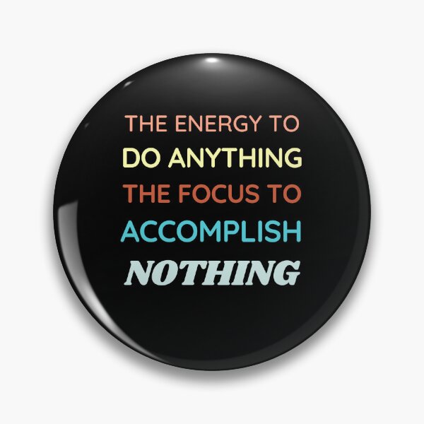 Item preview, ADHD Quote designed and sold by BuraxisQuotes.
