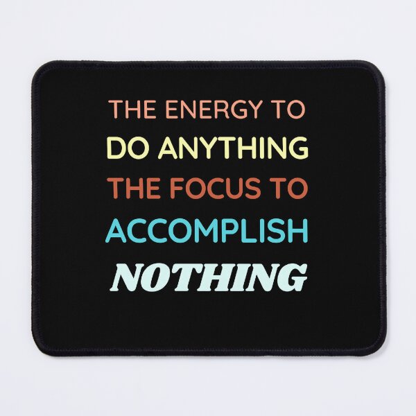 Item preview, ADHD Quote designed and sold by BuraxisQuotes.