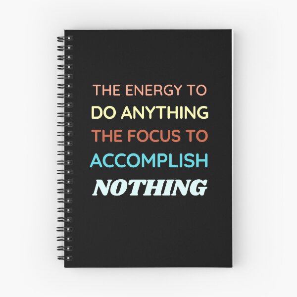 Item preview, ADHD Quote designed and sold by BuraxisQuotes.