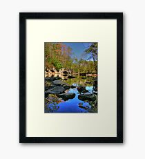Big Rock - Beargrass Creek - Cherokee Park Framed Print