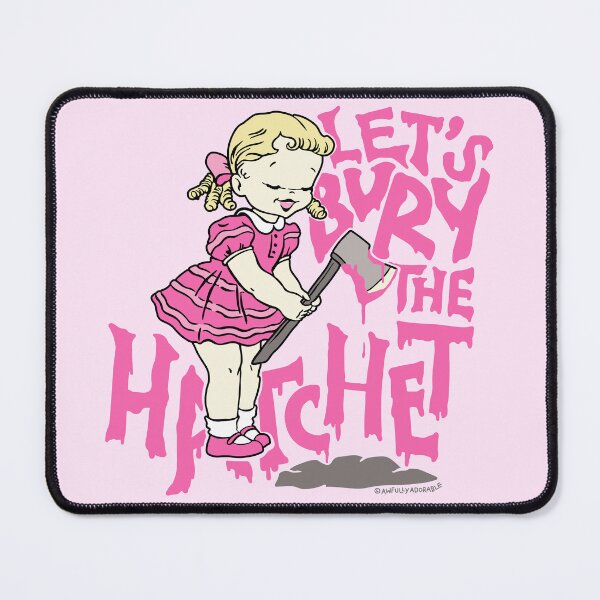 Item preview, Let's Bury the Hatchet designed and sold by Awfully Adorable.