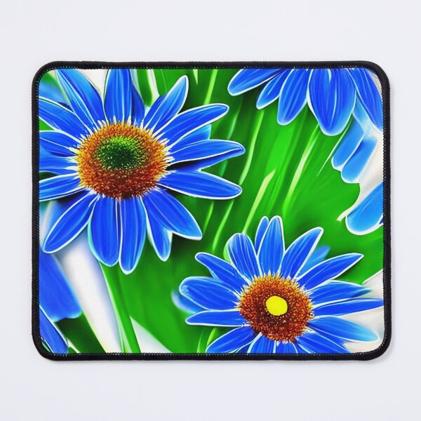 Item preview, Blue Daisies, daisy pattern designed and sold by gramizzia.