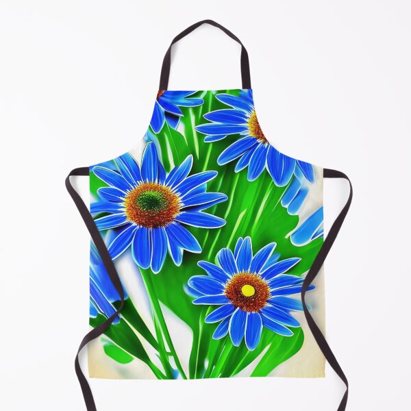 Item preview, Blue Daisies, daisy pattern  designed and sold by gramizzia.
