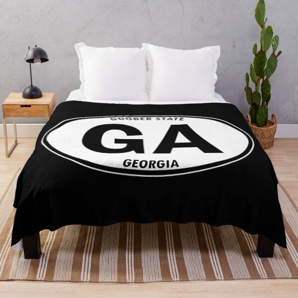 Item preview, Georgia, GA, Atlanta, Goober State - State Abbreviation and Motto Oval Travel Bumper Sticker for your Car or Luggage. designed and sold by BBTravels.