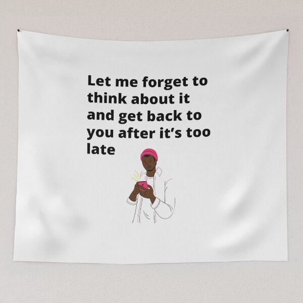 Item preview, ADHD Quote designed and sold by BuraxisQuotes.