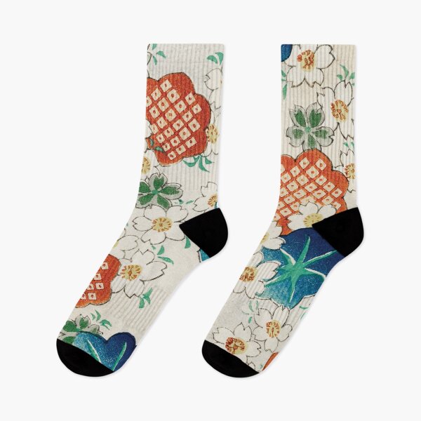 Item preview, Floral Pattern  - Watanabe Seitei designed and sold by suewen.
