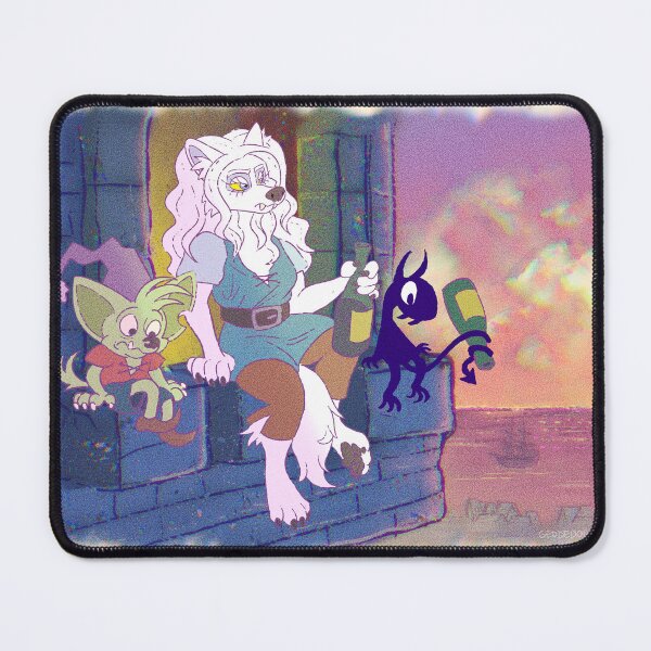 Item preview, Disenchantment Sunset Scene designed and sold by geodedog.