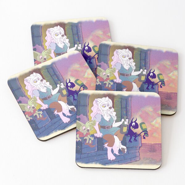 Item preview, Disenchantment Sunset Scene designed and sold by geodedog.