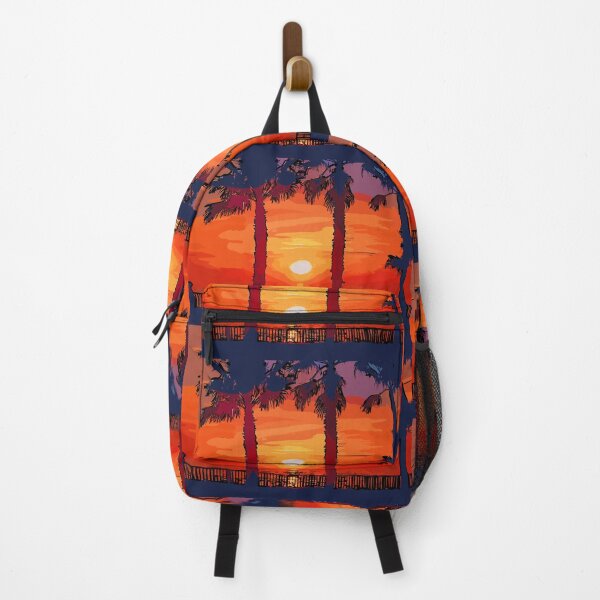 Item preview, Sunset Between Two Palm Trees designed and sold by KirtTisdale.