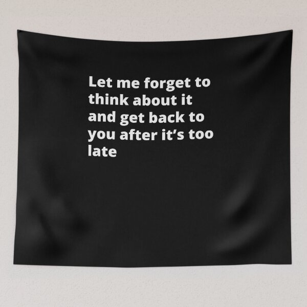Item preview, ADHD Quote designed and sold by BuraxisQuotes.