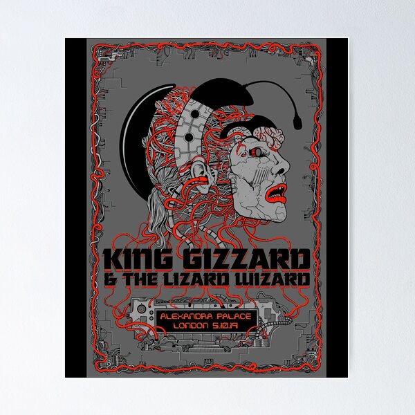 Item preview, King Gizzard Alexandra Palace London 2019 Relaxed Fit designed and sold by LiveyMelody.